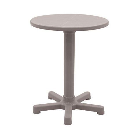 Mesa Tramontina Capri Camurça 59 cm em Polipropileno