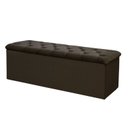 Ver imagem 2 de Calçadeira Recamier 160cm Lotus Marrom/Cacau