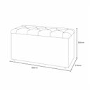 Ver imagem 4 de Calçadeira Recamier 90cm Lotus Marrom/Cacau