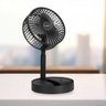 Mini Ventilador de Mesa Bright Usb 4,5w Cód.vn003 Preto - 9