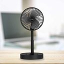 Ver mais imagens de Mini Ventilador de Mesa Bright Usb 4,5w Cód.vn003 Preto