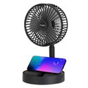 Ver imagem 4 de Mini Ventilador de Mesa Bright Usb 4,5w Cód.vn003 Preto