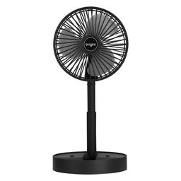 Mini Ventilador de Mesa Bright Usb 4,5w Cód.vn003 Preto - 1