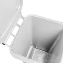 Ver imagem 6 de Lixeira 120 Litros Roda de 200mm - Lar Plásticos - Branco