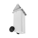 Ver imagem 4 de Lixeira 120 Litros Roda de 200mm - Lar Plásticos - Branco