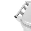 Ver imagem 3 de Lixeira 120 Litros Roda de 200mm - Lar Plásticos - Branco