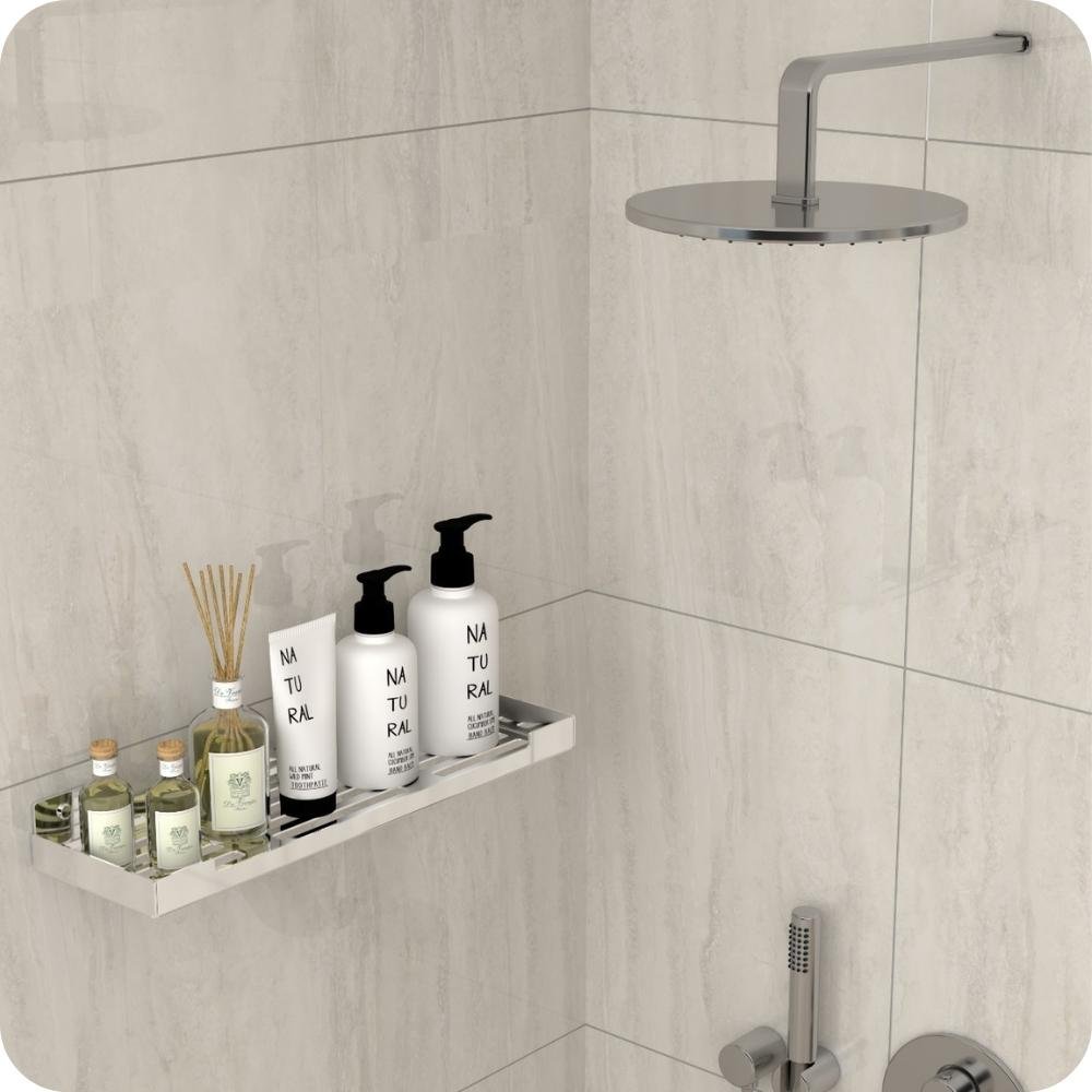 Porta Shampoo Inox Suporte Organizador Banheiro ELG - 2