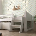 Ver imagem 7 de Cama Solteiro Infantil com Escada e 2 Baús Serena Yescasa Branco