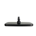 Ver imagem 2 de Ducha Retangular 30x20 Cm Abs Black Fosco C/ Niple de Teto