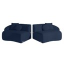 Ver imagem 5 de Sofá Curvo 4 Lugares 240cm Lua Yescasa