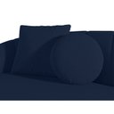 Ver imagem 7 de Sofá Curvo 4 Lugares 240cm Lua Yescasa Azul Marinho