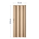 Ver imagem 5 de Porta Sanfonada de PVC 210x72cm Plastporta BCF