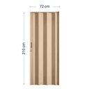 Ver imagem 3 de Porta Sanfonada de PVC 210cm x 72cm Plastporta BCF