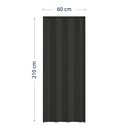 Ver imagem 3 de Porta Sanfonada de PVC 210cm x 60cm Plastporta Bcf Preto