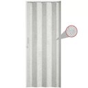 Ver imagem 6 de Porta Sanfonada de PVC 210cm x 60cm Plastporta Bcf Marrom/Puntinato