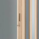 Ver mais imagens de Porta Sanfonada de PVC Translucido 210cm x 60cm Plastporta Bcf Marrom/Castanho com