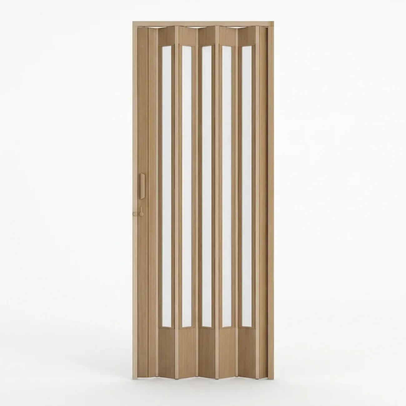 Ver imagem 3 de Porta Sanfonada de PVC Translucido 210cm x 60cm Plastporta Bcf Marrom/Castanho com