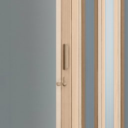 Porta Sanfonada de PVC 210x72cm Plastporta BCF - 6