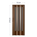 Ver imagem 5 de Porta Sanfonada de PVC 210x72cm Plastporta BCF