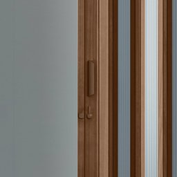 Porta Sanfonada de PVC 210x72cm Plastporta BCF - 6