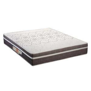 Colchão Viúva Ortopédico D28 / EP Anatômico Orthoface Vip Euro Pillow Brown (128x188x25) - Polar