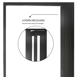 Porta Sanfonada de PVC 210x72cm Plastporta BCF - 11