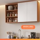 Ver imagem 5 de Armário de Cozinha com Balcão para Pia 5 Portas 2 Gavetas 100% MDF Clara