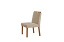 Ver imagem 3 de Conjunto Sala de Jantar Mesa Florença Madeira Maciça 180x90cm Tampo Retângular Vidro Off White com 6