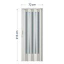 Ver imagem 5 de Porta Sanfonada de PVC 210cm x 72cm Plastporta BCF