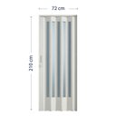Ver imagem 5 de Porta Sanfonada de PVC 210cm x 72cm Plastporta BCF