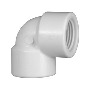 Joelho Roscavel Pvc Branca 1x90 Rr Krona Pct 0258