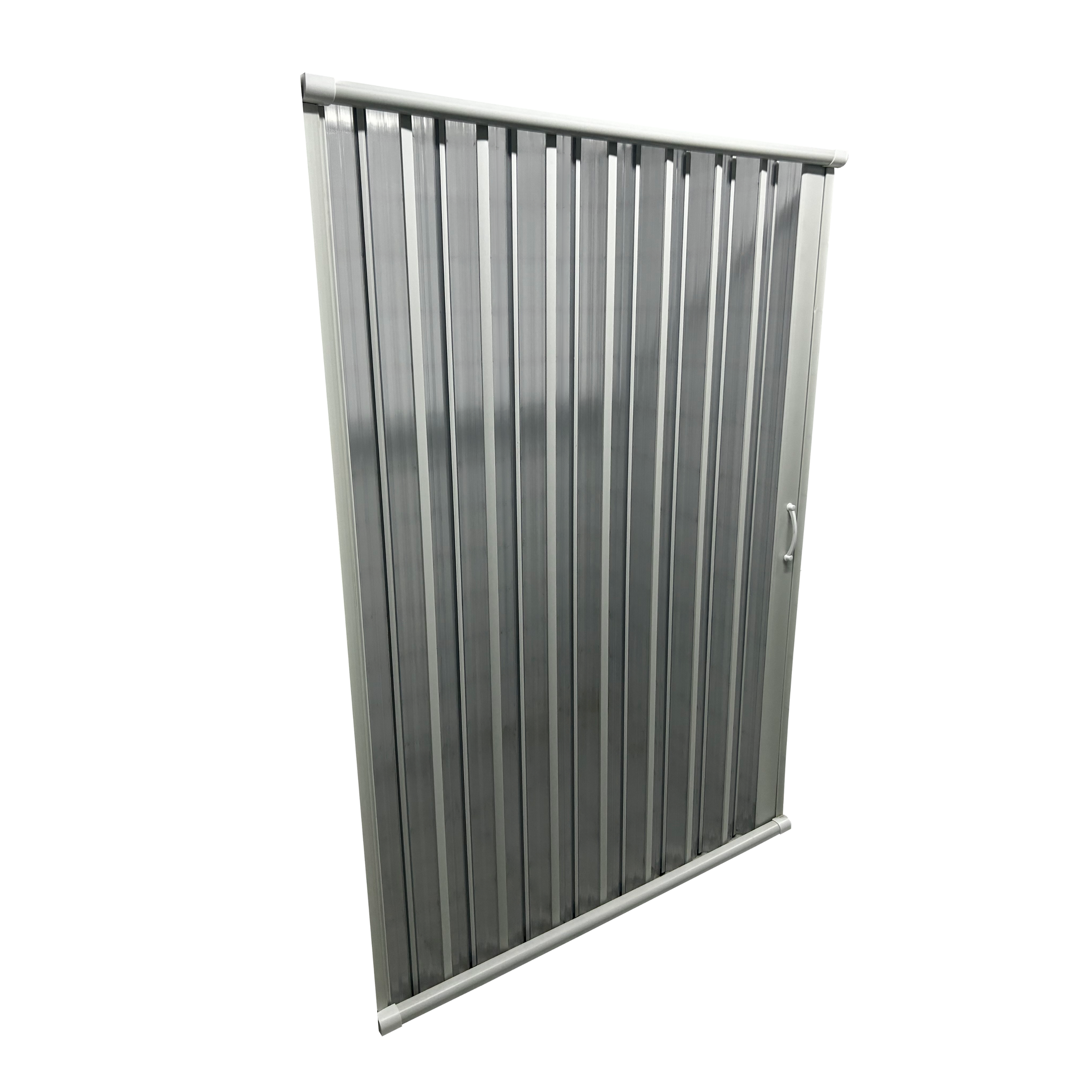Box Para Banheiro de PVC 185x100cm Sanfonado Frontal BCF - 10