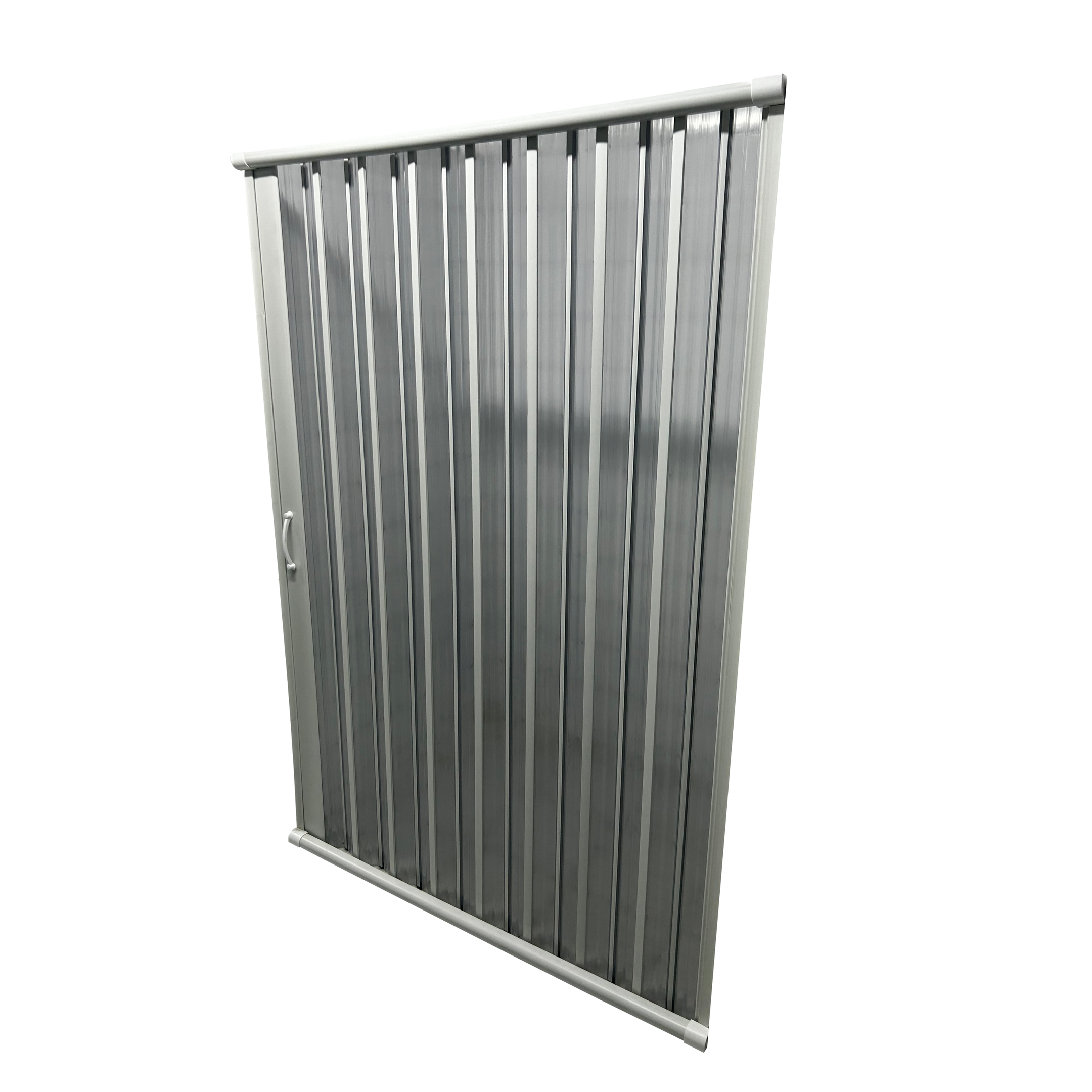 Box Para Banheiro de PVC 185x100cm Sanfonado Frontal BCF - 9