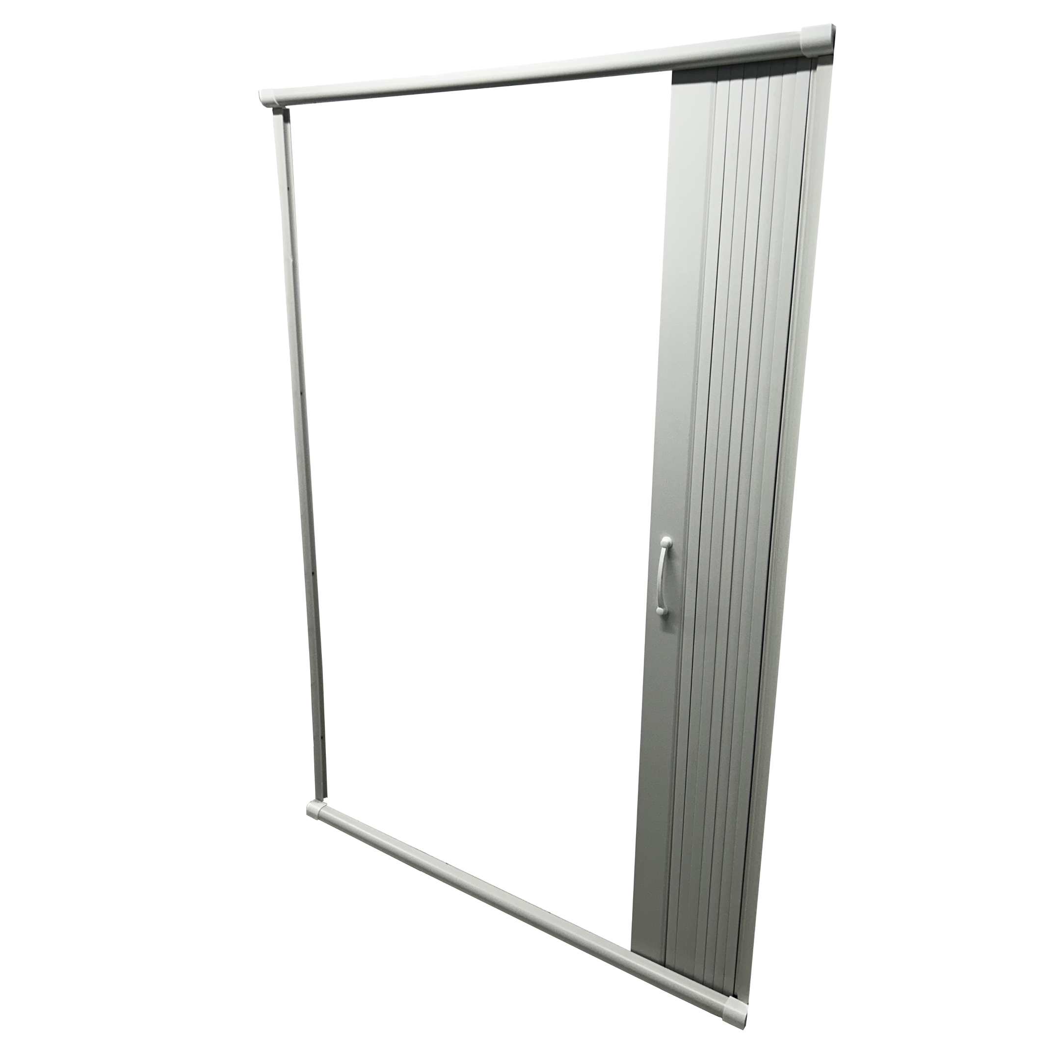Box Para Banheiro de PVC 185x100cm Sanfonado Frontal BCF - 20