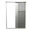 Ver imagem 4 de Box para Banheiro Sanfonado 185x100cm PVC Branco