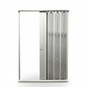 Ver imagem 4 de Box para Banheiro Sanfonado Frontal 185x130cm PVC Branco