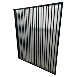 Box Para Banheiro de PVC 185x130cm Sanfonado Frontal BCF - 9