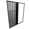 Box Para Banheiro de PVC 185x130cm Sanfonado Frontal BCF - 5