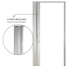 Porta Sanfonada de PVC 210x72cm Pronta BCF - 9
