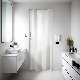 Porta Sanfonada de PVC 210x72cm Pronta BCF - 3