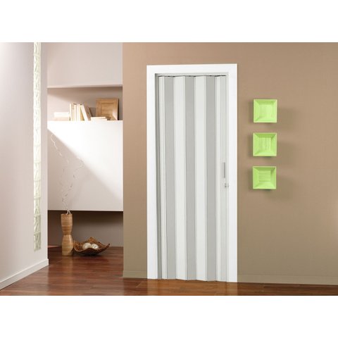 Porta Sanfonada de PVC 210cm x 84cm Pronta BCF