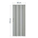 Ver imagem 5 de Porta Sanfonada de PVC 210cm x 60cm Pronta BCF