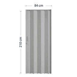Porta Sanfonada de PVC 210x84cm PortaPronta BCF - 4