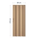 Ver imagem 4 de Porta Sanfonada de PVC 210cm x 84cm Pronta BCF