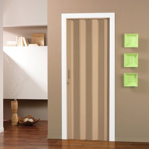 Porta Sanfonada de PVC 210cm x 84cm Pronta BCF