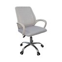 Ver imagem 5 de Kit 2 Cadeiras de Escritório Esteirinha Tela Mesh Branco