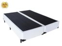 Ver imagem 1 de Cama Box Queen Colchão Mola Ensacada Belos Sonhos + Box Sintético 66x158x198:Branco