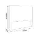 Ver imagem 4 de Cabeceira Casal 140cm Dama New Plus Marrom