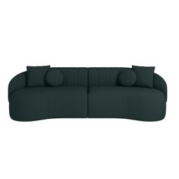 Sofá Curvo 4 Lugares 280cm Lua Yescasa - 2