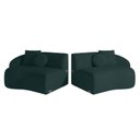 Ver imagem 5 de Sofá Curvo 4 Lugares 280cm Lua Yescasa